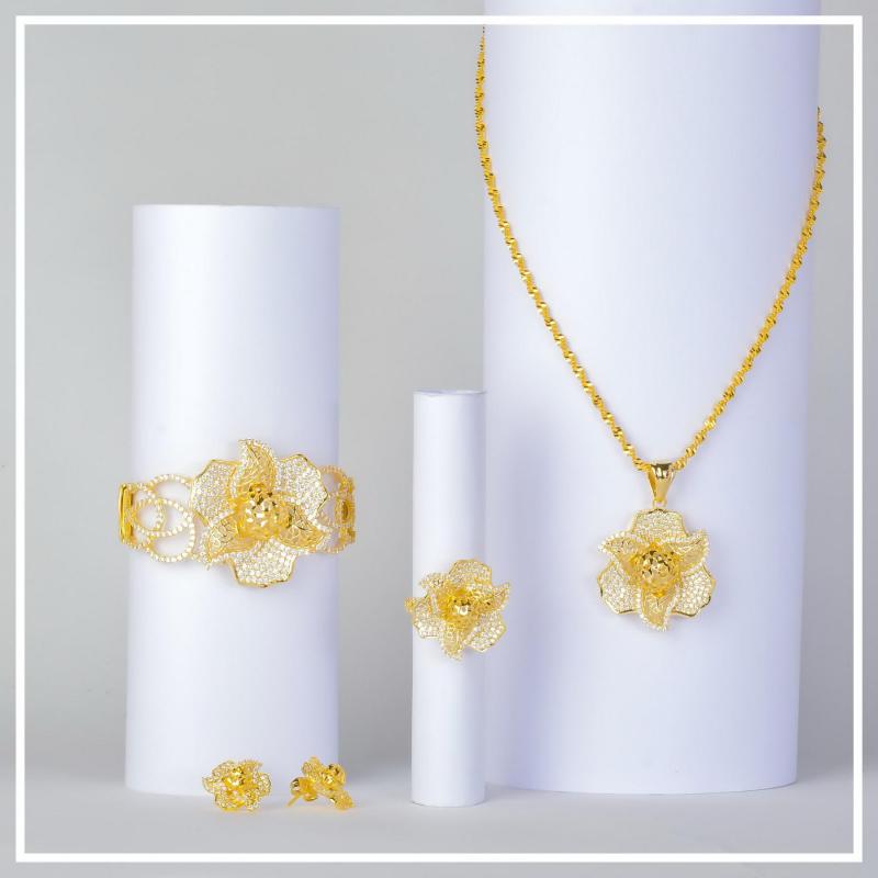 Bộ Trang Sức Đính Đá Sang trọng 2018 - 56