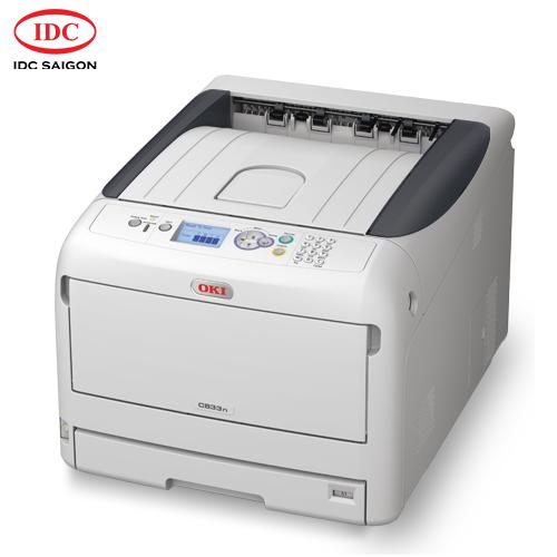 Máy in laser màu a3 35ppm oki c833n