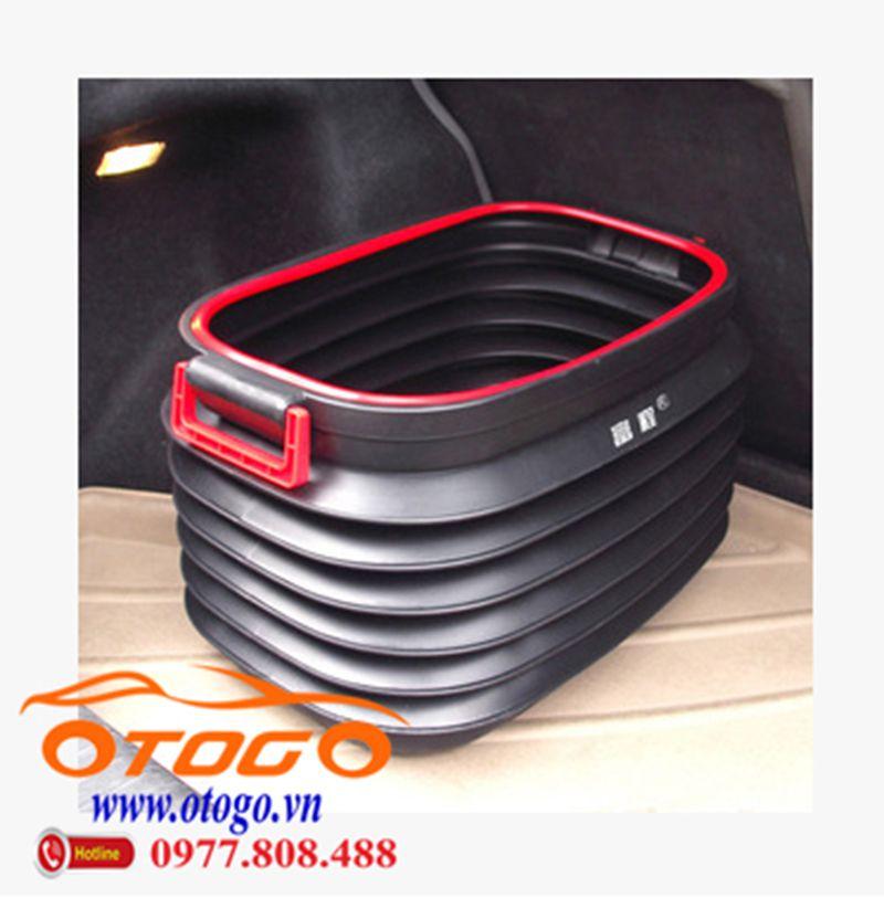Thùng đựng đồ cao cấp co giãn trên ô tô