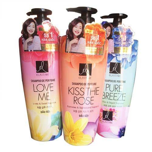 Dầu gội dưỡng tóc hương nước hoa Elastine Pure Breeze 600ml