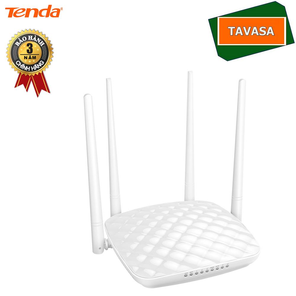 Thiết bị phát sóng WIFI xuyên tường 4 anten tốc độ 300M TENDA FH456 (Trắng)