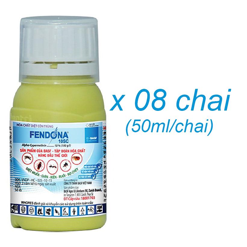 Thuốc diệt muỗi gián kiến ruồi bọ chét kiến ba khoang - fendona 10sc basf đức