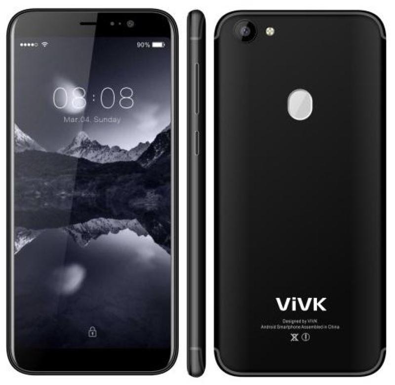 Điện thoại ViVK X7 siêu MỎNG, Thiết Kế Màn Hình Tràn Viền   ( Ốp Lưng Dẻo + Dán Màn Hình + Đế Chưng)