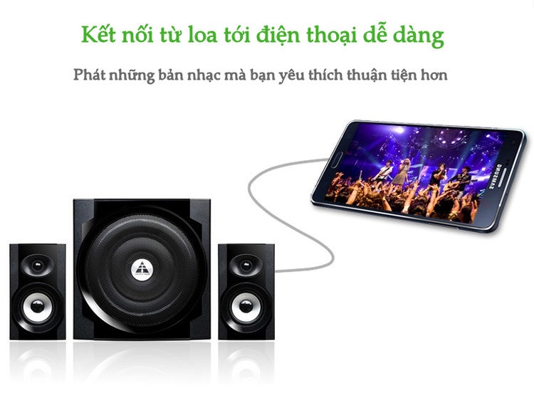 Dây chuyển đổi 3.5mm ra 2RCA (HOA SEN) 2m UGREEN AV105 Dây chuyển đổi 3.5mm ra 2RCA (HOA SEN) 2m UGREEN AV105