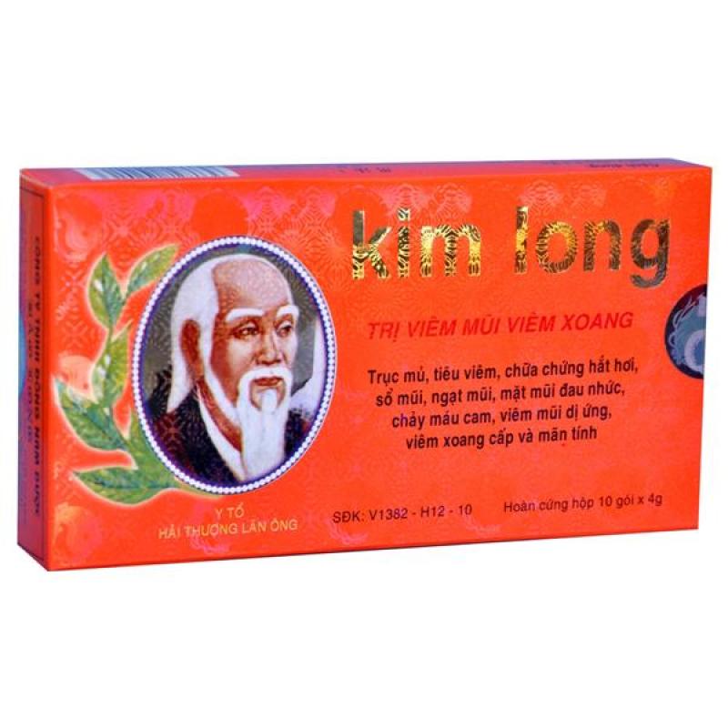 Viên uống trị viêm mũi viêm xoang Kim Long (10 gói )