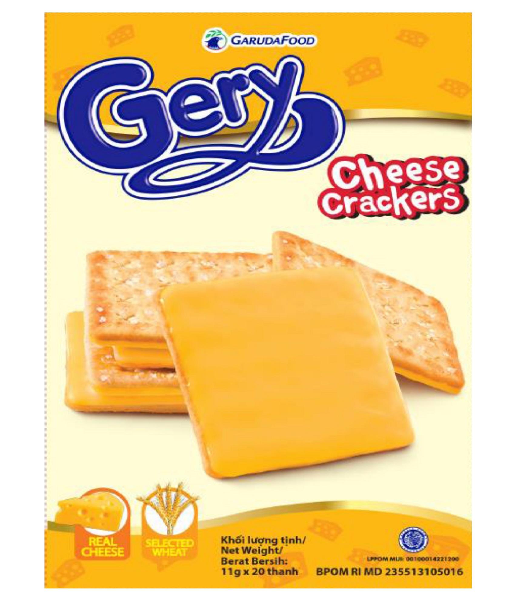 Bánh Quy Kem Phô Mai Gery 200g