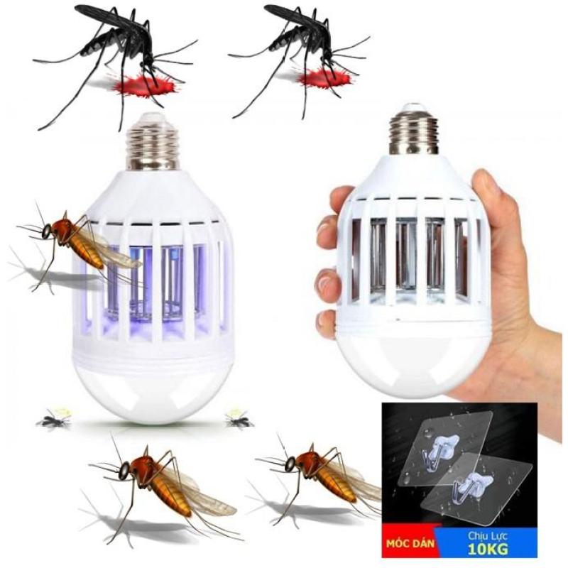 Bảng giá combo 2 Đèn LED bắt muỗi 2 in1 (tặng 2 móc cường lực) kiêm đèn ngủ hoặc chiếu sáng BH 12 tháng