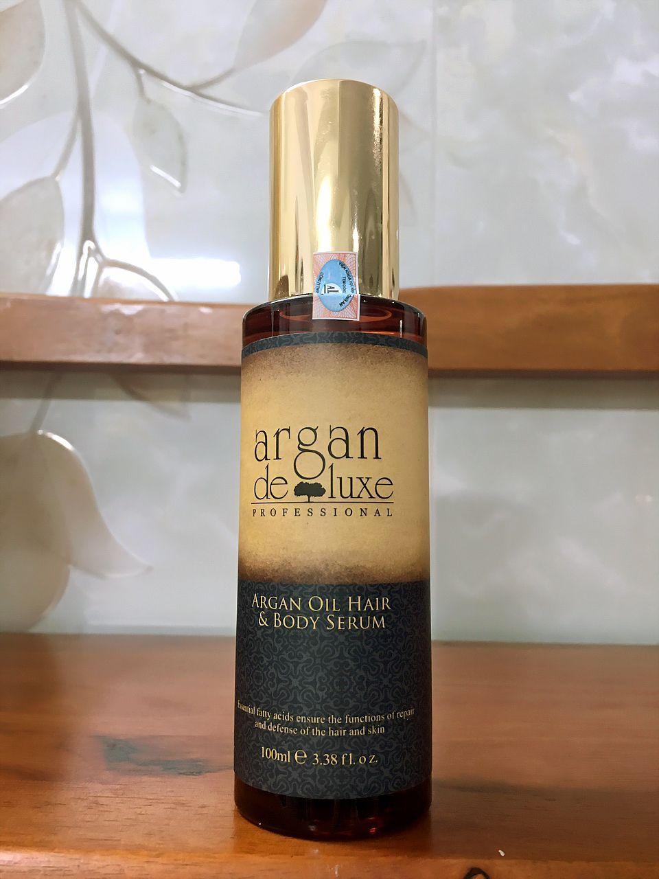 Tinh dầu phục hồi tóc hư tổn argan deluxe oil
