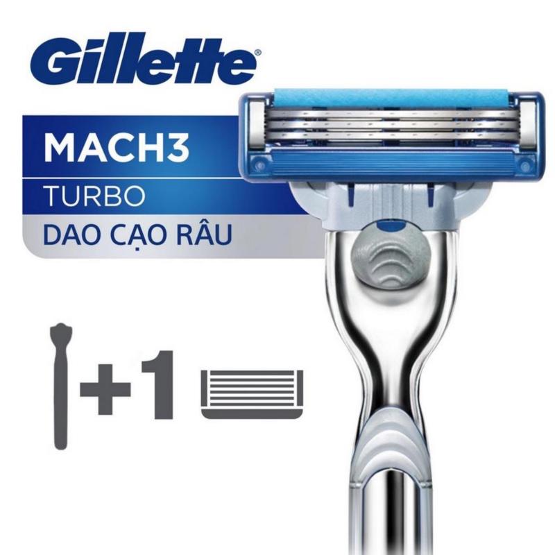 Dao cạo râu Gillette Mach3 Turbo