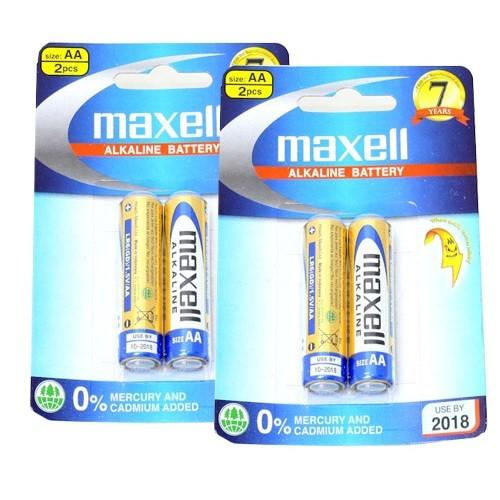Pin maxell alkaline aa lr6 2b