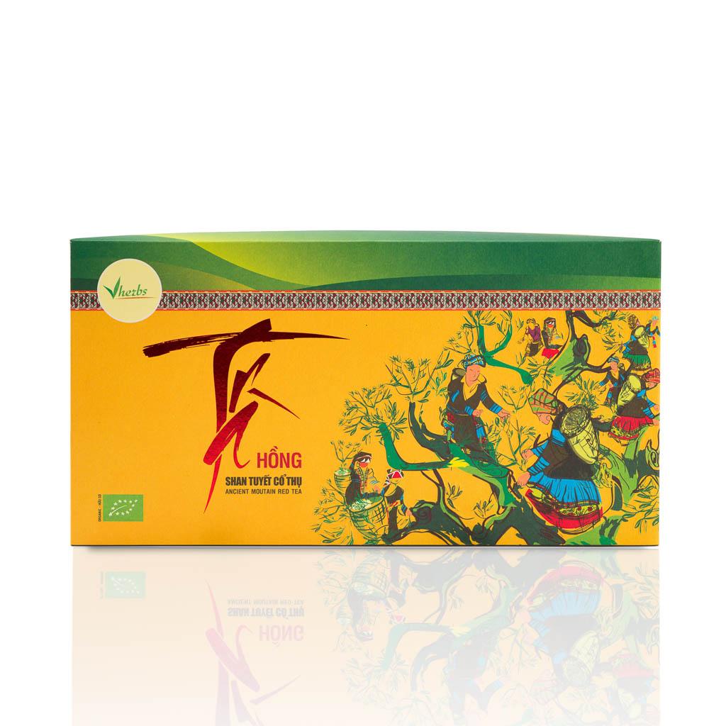 Trà hồng Shan Tuyết cổ thụ hữu cơ Vherbs