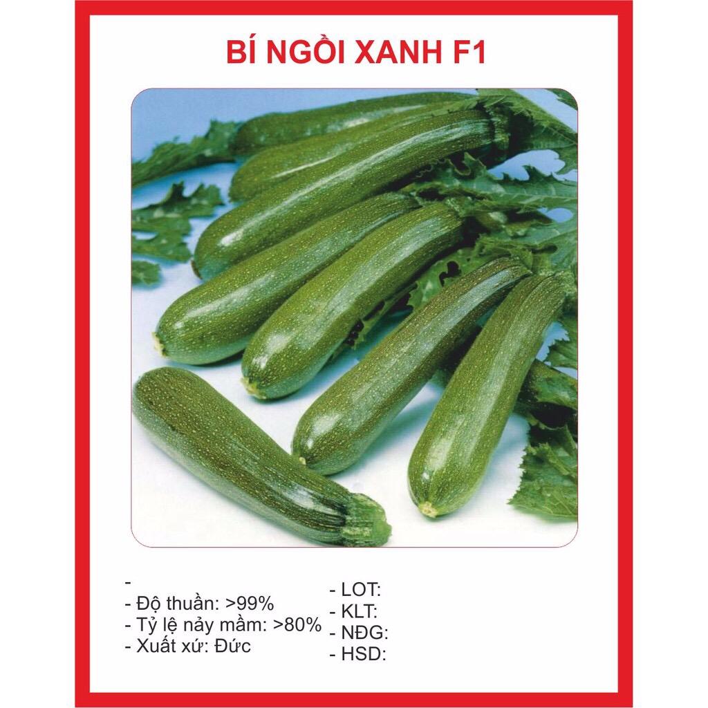 Hạt giống Bí Ngồi Xanh (10 hạt)