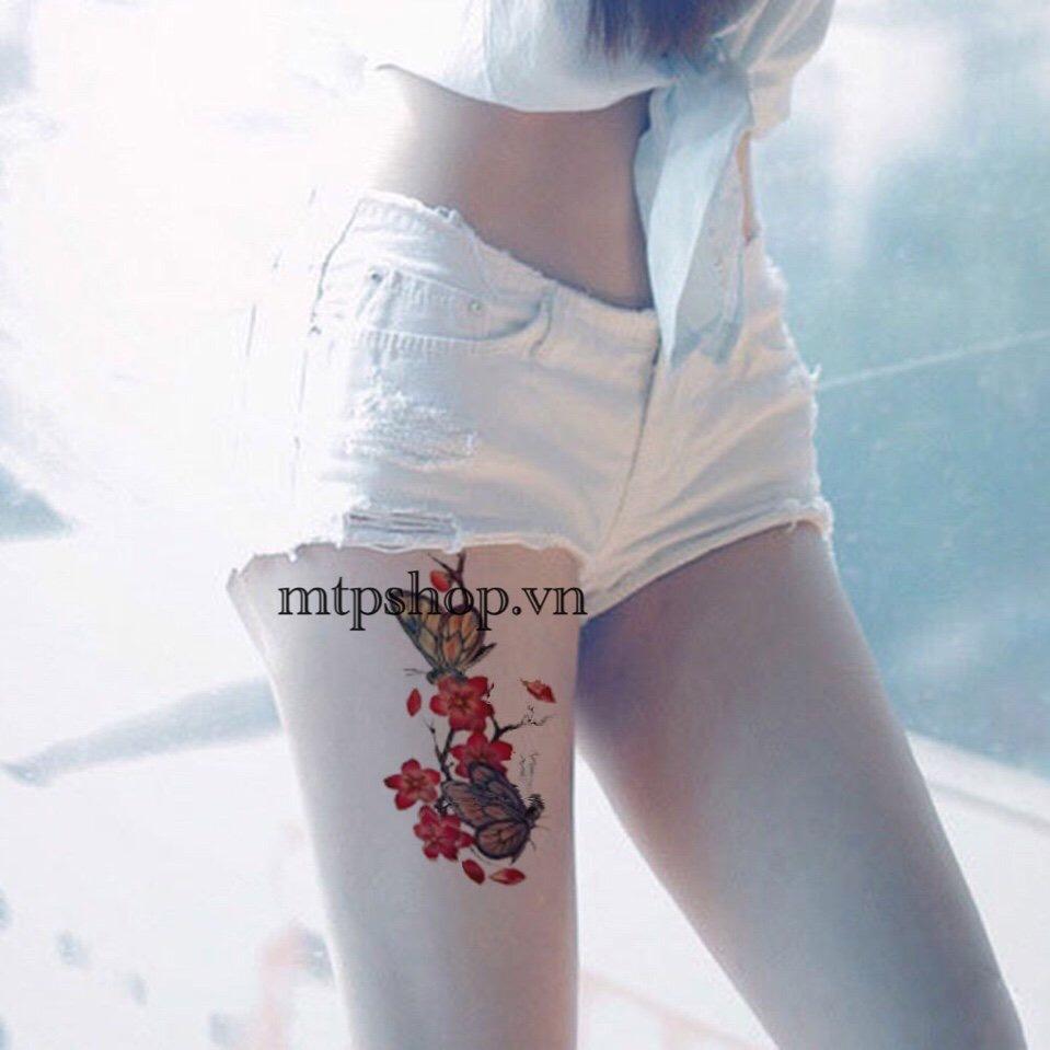 Combo 5 tấm hình xăm dán tattoo đẹp 10x20cm