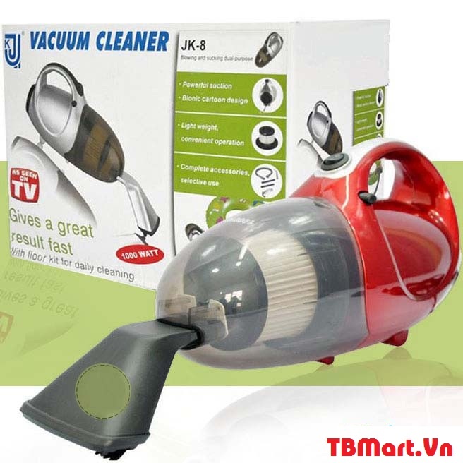 Máy Hút Bụi Mini Cầm Tay 2 Chiều Hút và Thổi JK 8