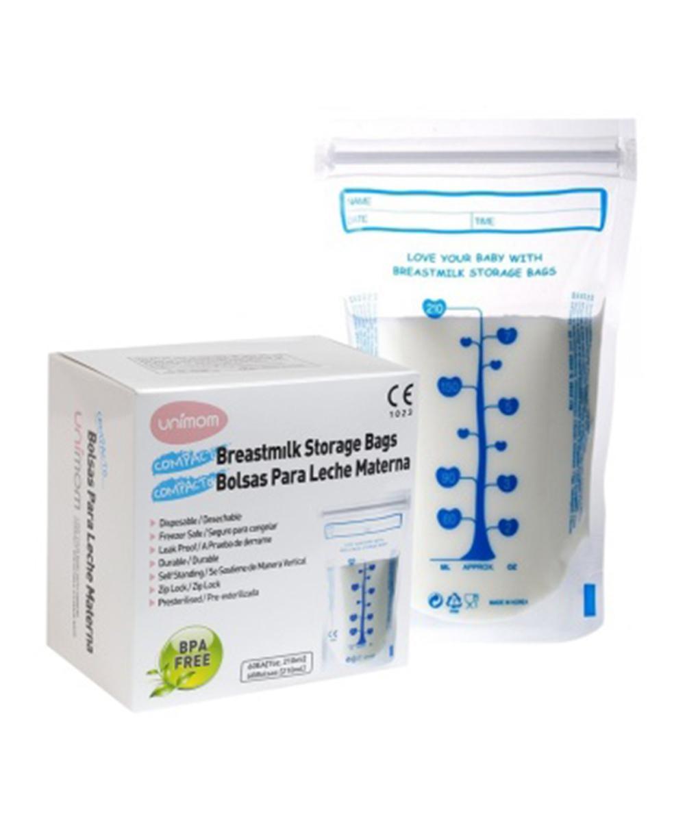 Túi trữ sữa unimom 210ml - 60 túi