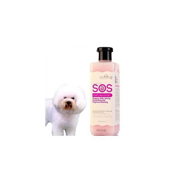 Sữa Tắm SOS (Có Dán Tem Chống Hàng Giả- Nhái Trên Chai) Khử Mùi Và Tạo Kiểu Dành Cho Chó Lông Xù- Lông Màu Trắng