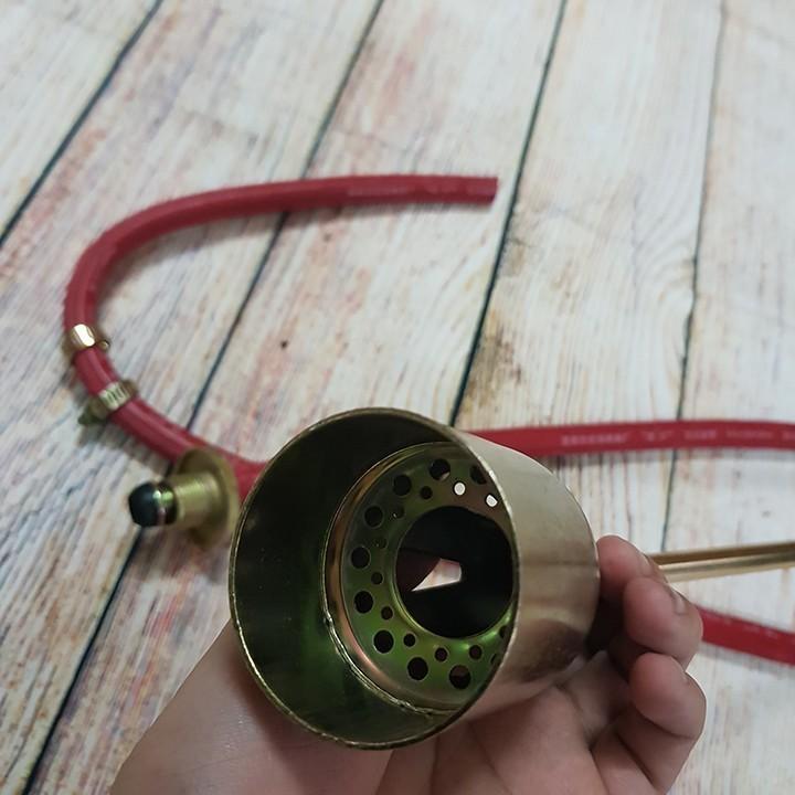 Đèn khò gas,mỏ hàn,đèn khò hàn công nhiệp cán dài đầu khò 50mm