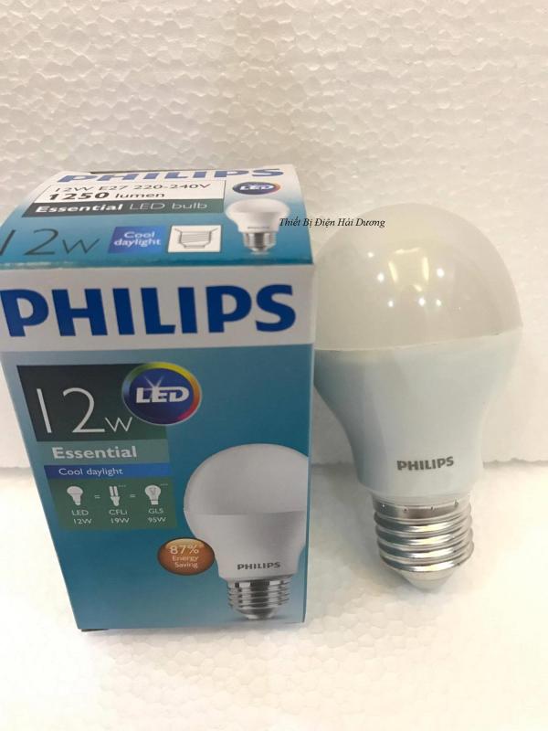 Bóng Đèn Philips Led Ess Ledbulb 12w Đuôi E27 230v A60 Ánh Sáng (Trắng/Vàng)