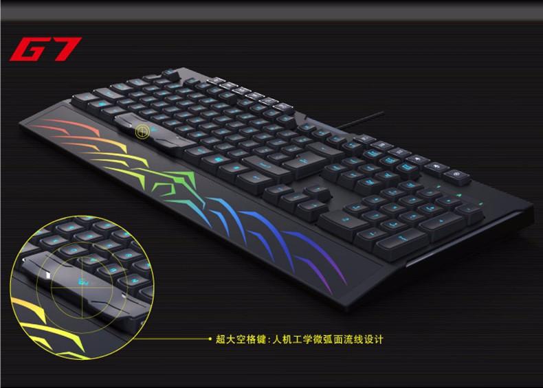 Phím Led VOX G7 hàng nhập khẩu bảo hành 12 tháng