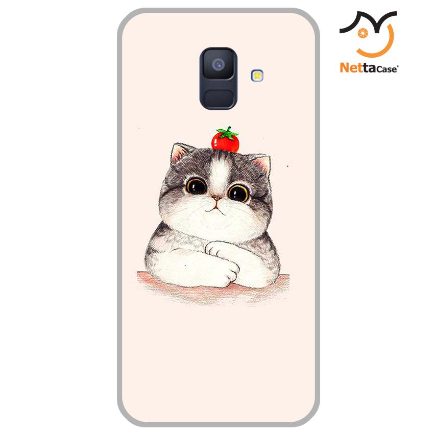 [HCM]Ốp lưng dẻo cho điện thoại Samsung Galaxy A6 2018_Cat 05