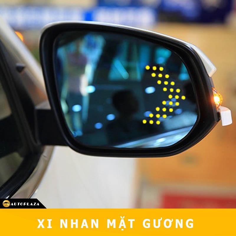 Đèn LED xi nhan gương mũi tên trên mặt gương chiếu hậu