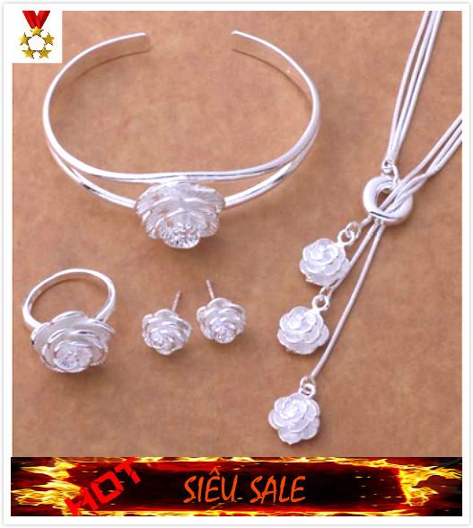 BỘ TRANG SỨC.BÔNG TRANG SỨC NỮ