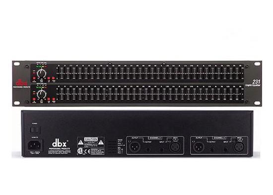 Bộ lọc âm thanh equalizer dbx 231