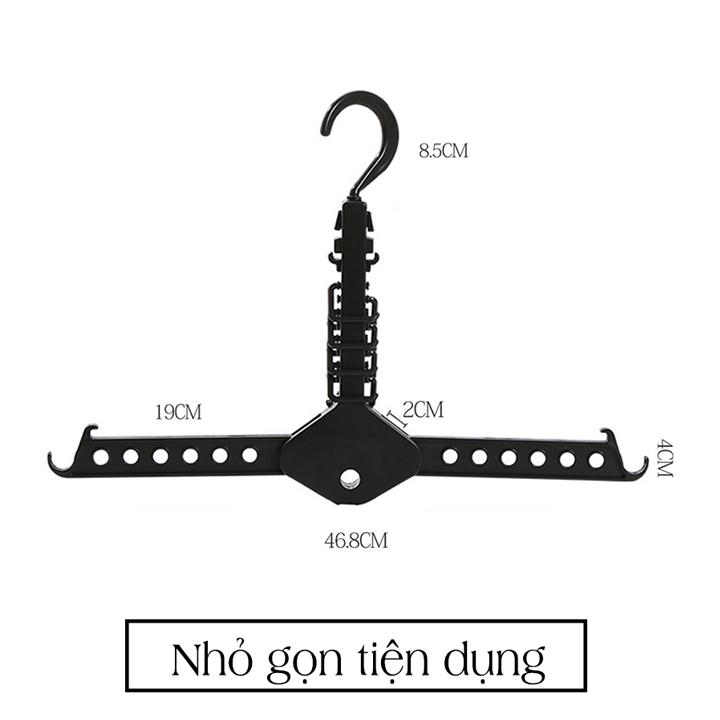 Móc treo tiện ích - treo 13 áo 1 móc