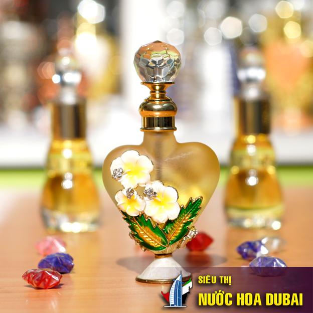 Tinh dầu nước hoa dubai trái tim hoa trắng 20ml