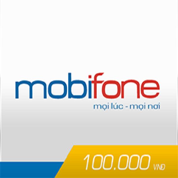 [HCM]Thẻ Cào Mobifone 100.000 VNĐ & PHÍ CHUYỂN