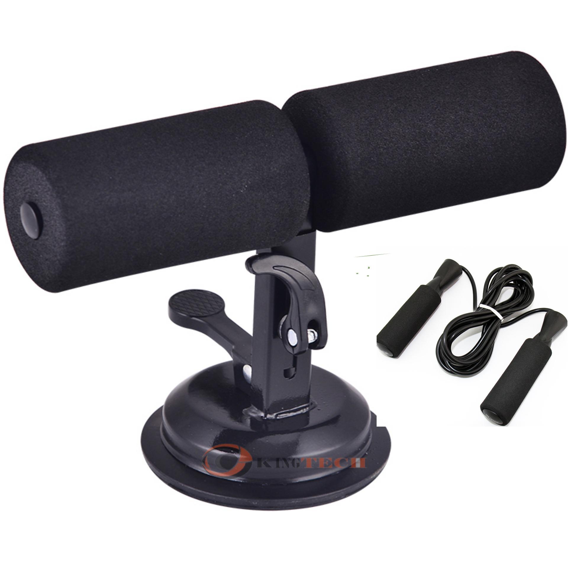 Máy Gập Bụng Đa Năng, Máy Gập Cơ Bụng - Dụng cụ tập thể dục đa năng tại nhà tặng dây nhảy cao cấp ( Màu ngẫu nhiên)