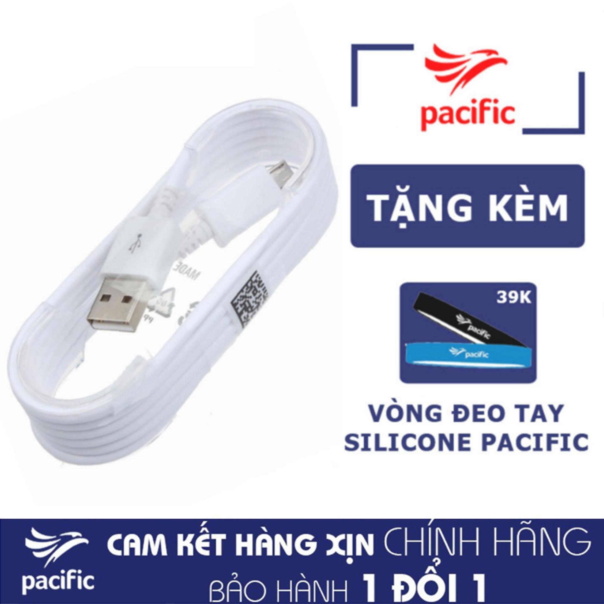 Cáp Sạc Samsung Micro USB dài 1,5M zin + Tặng Que Chọc Sim Pacifc