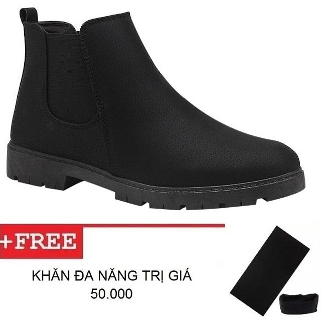 Bốt cổ ngắn nam Martin Occo + Tặng kèm khăn phượt đa năng