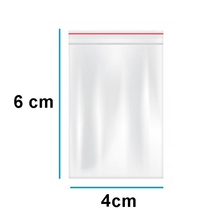 Bộ 100 túi zipper 4x6cm - đa năng - tiện dụng