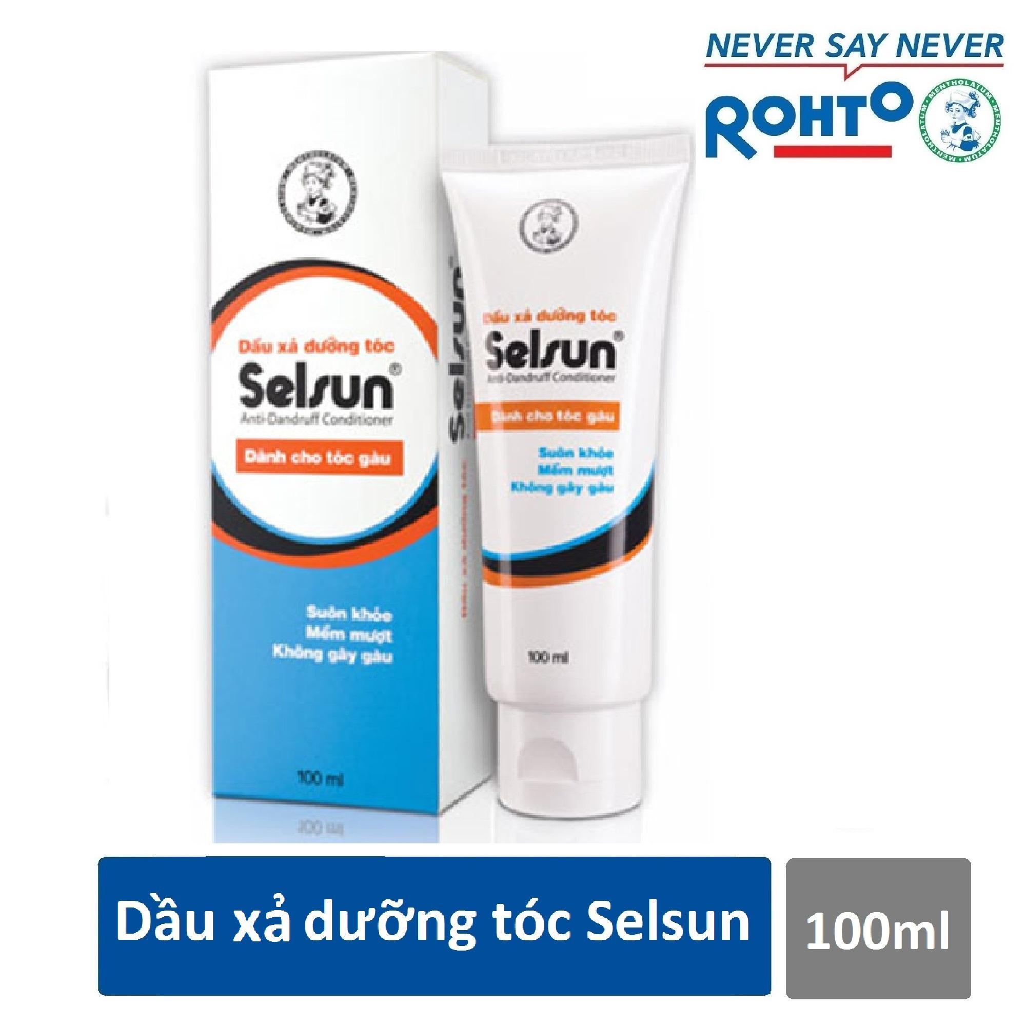 Dầu xả dưỡng tóc Selsun Anti-Dandruff Conditioner (tuýp 100ml) chính hãng