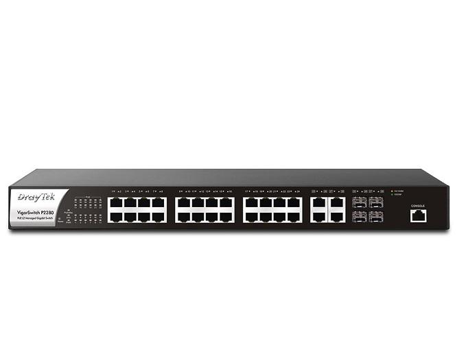 Thiết bị chia mạng Draytek VigorSwitch P2280