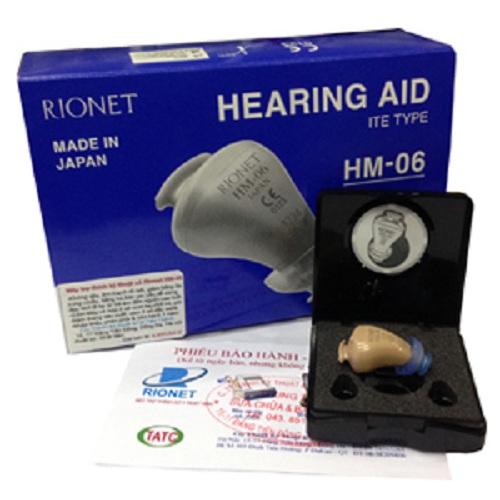 Máy trợ thính rionet hm-06 - nhật bản