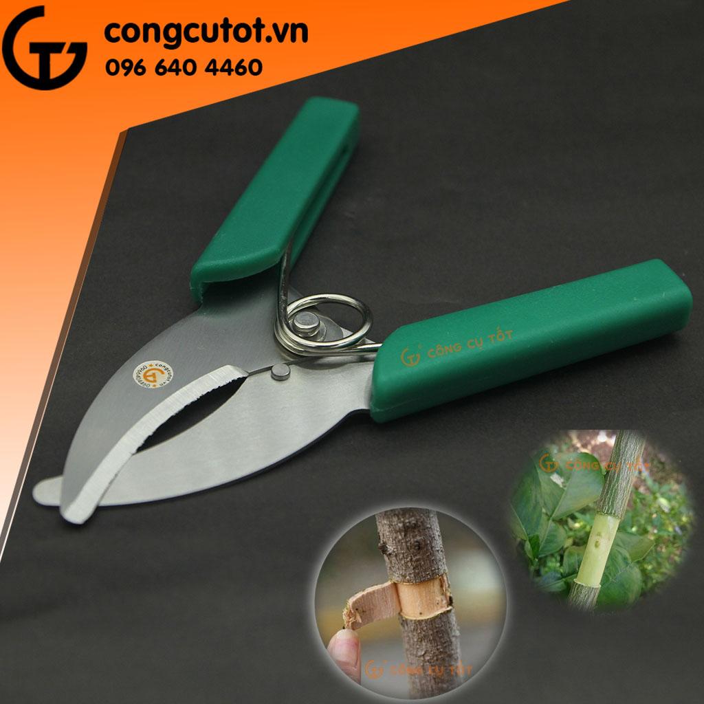 Kéo khoanh vỏ chiết cành lưỡi đơn