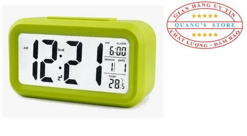 Đồng Hồ Điện Tử Để Bàn Có Đèn LED Đa Chức Năng: Thời Gian, Lịch, Báo Thức, Nhiệt Độ ( Màu Xanh Lá ) bán chạy