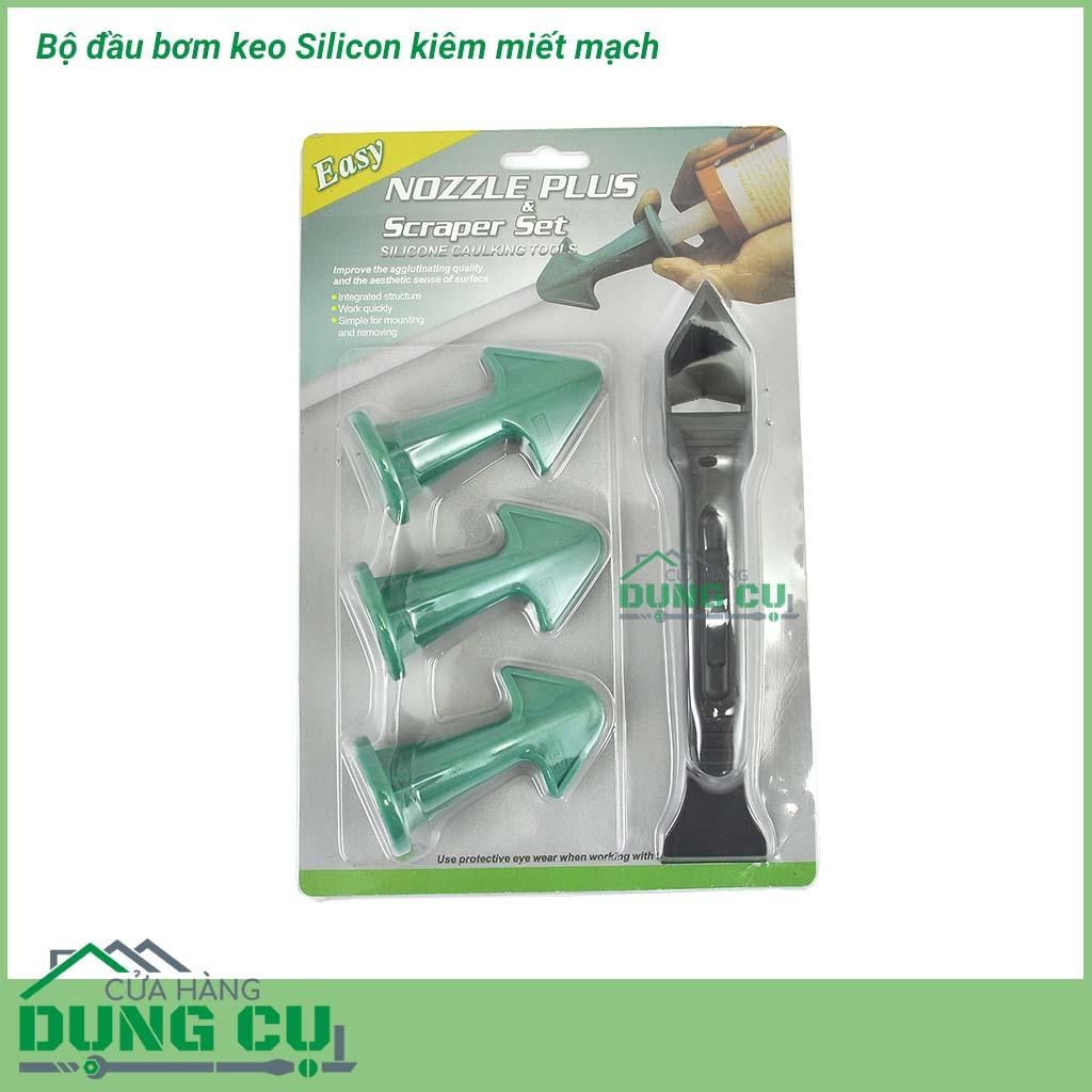 Bộ đầu bơm keo Silicon 02