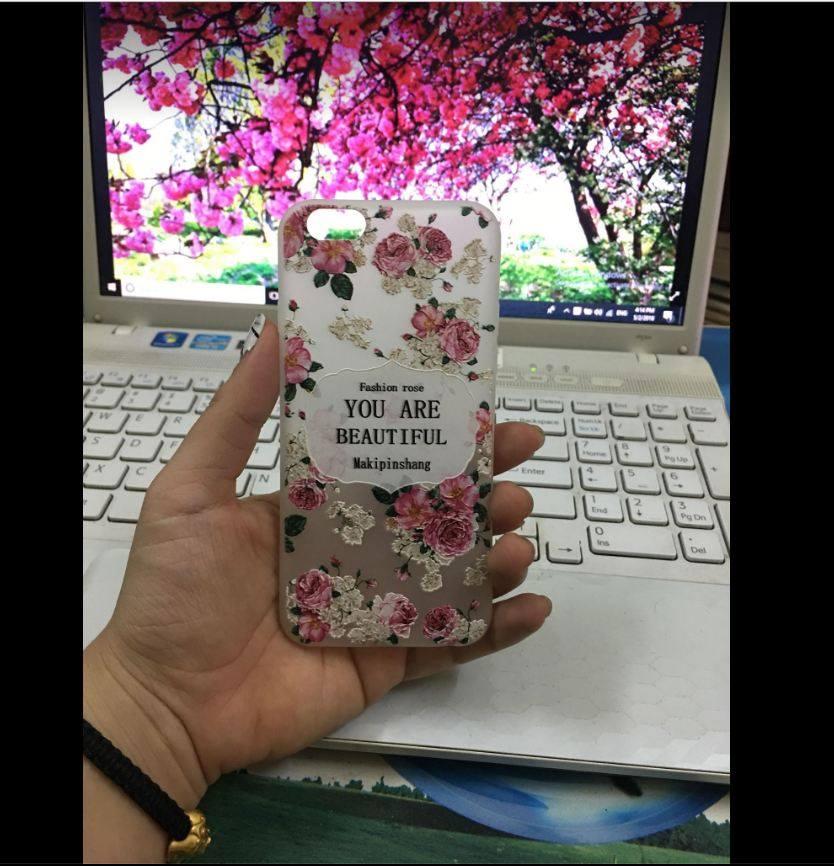 Ốp lưng dẻo thời trang in hình cho iPhone 6 6S