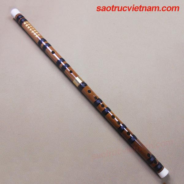 Sáo Trúc Dizi Nâu Khớp Nối LAD1 - Sáo Trúc HaKi - Tặng Full Phụ Kiện Dizi