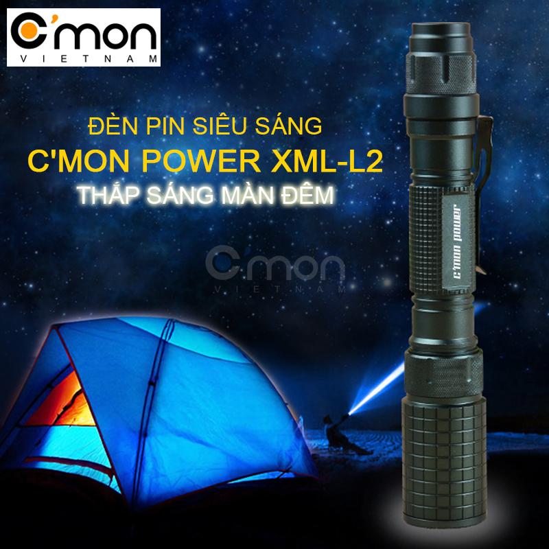 Đèn pin siêu sáng C'mon Power DELTA XML-L2