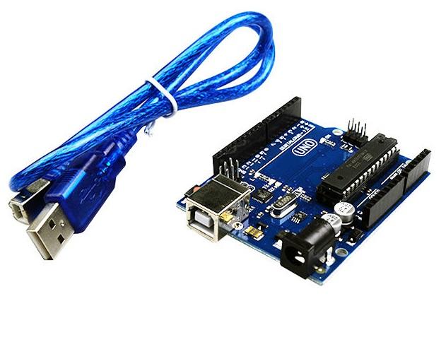 Arduino Uno R3 DIP ( Chíp Cắm )- Tặng Kèm Cáp