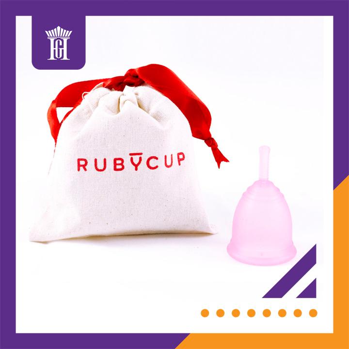 Cốc nguyệt san Ruby Cup, nhập khẩu chính hãng Anh , màu Hồng - Ruby Cup Small Pink
