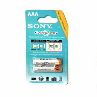 Bộ Vỉ 2 pin sạc AAA nhỏ Sony CycleEnergy 4300 mah
