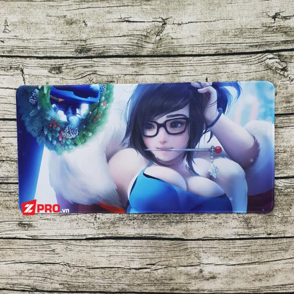Lót chuột overwatch mei 60x30 1437