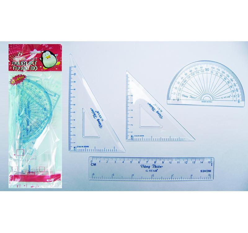 COMBO 2 BÔ THƯỚC BỘ GSTAR 4 MÓN
