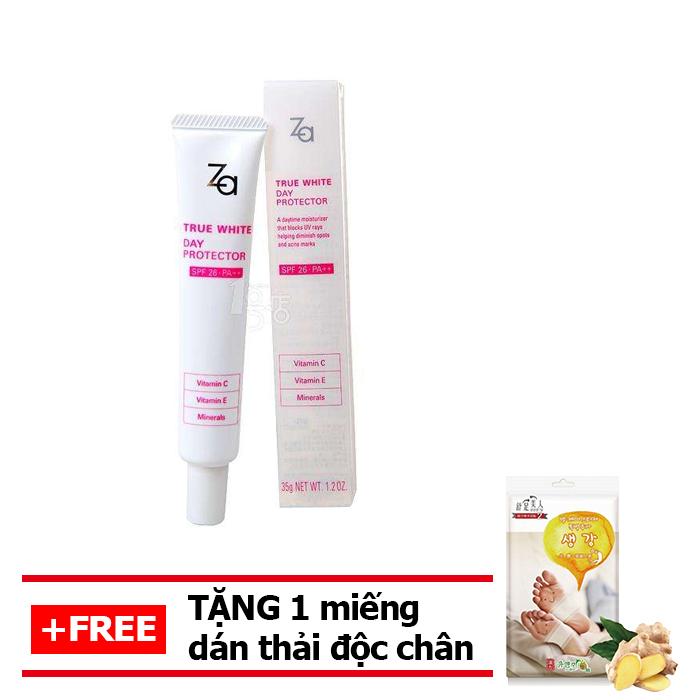 Combo 2 kem chống nắng ZA TRUE WHITE SPF26+++