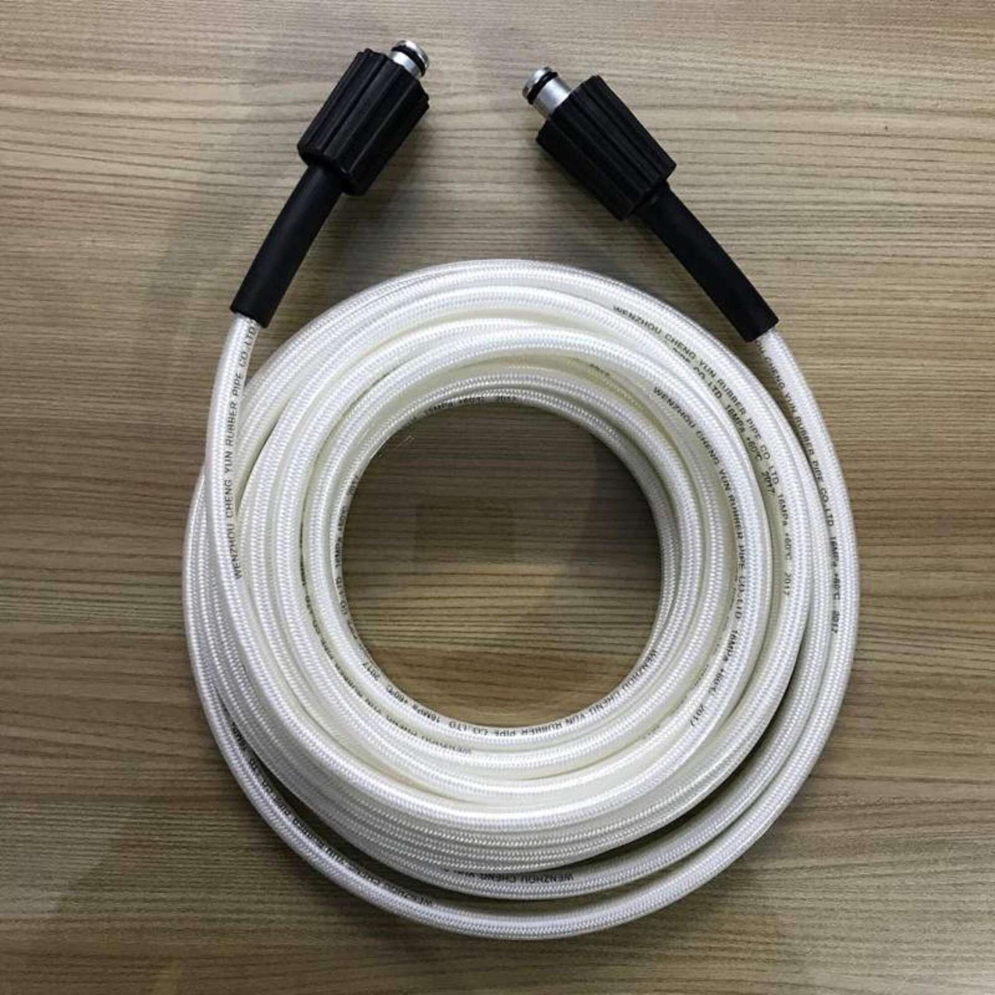 15M-Ống dây rửa xe cho máy bơm rửa áp lực cao Ren trong 22mm(hai đầu bằng)